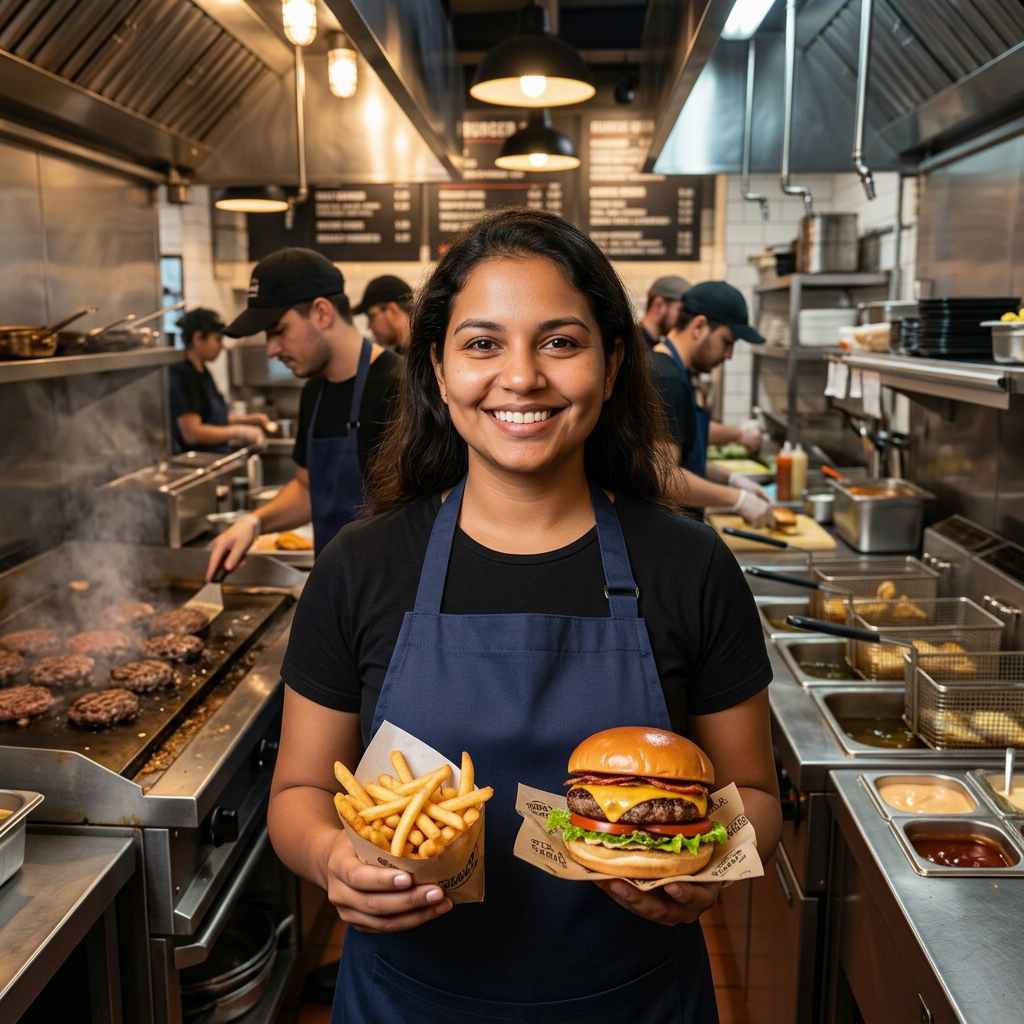 Camila Ferreira, dono(a) de hamburgueria
